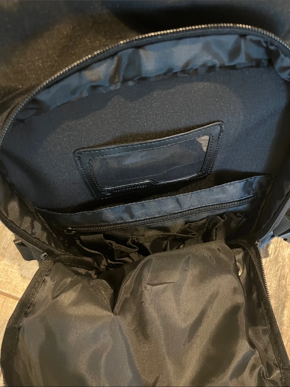 Black Men's Commuter Laptop Backpack